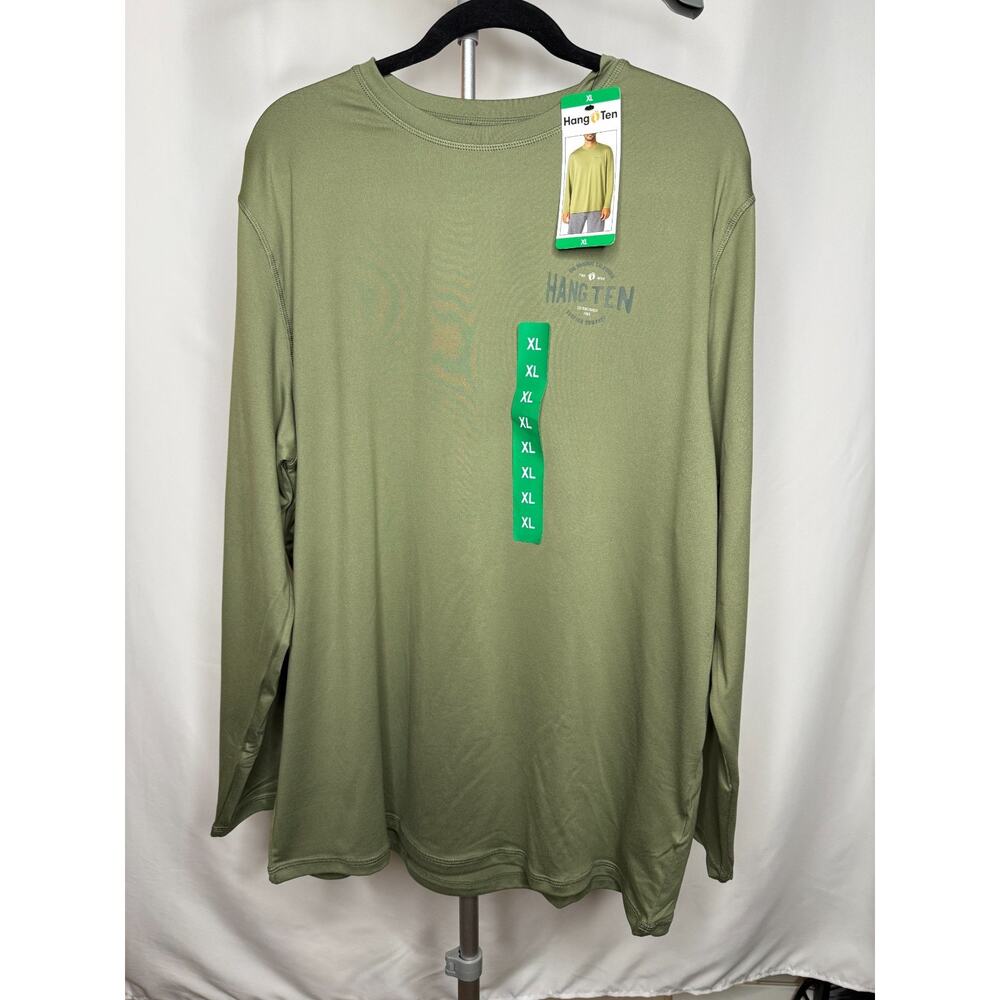 Hang Ten Men's Long-Sleeved UPF 50+ Lightweight Sun-Protection Shirt - XL - NWT